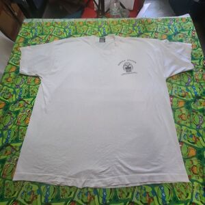 Vintage T-Shirt White 1994 Advertising Gentile Station Tag Is Best Made In USA